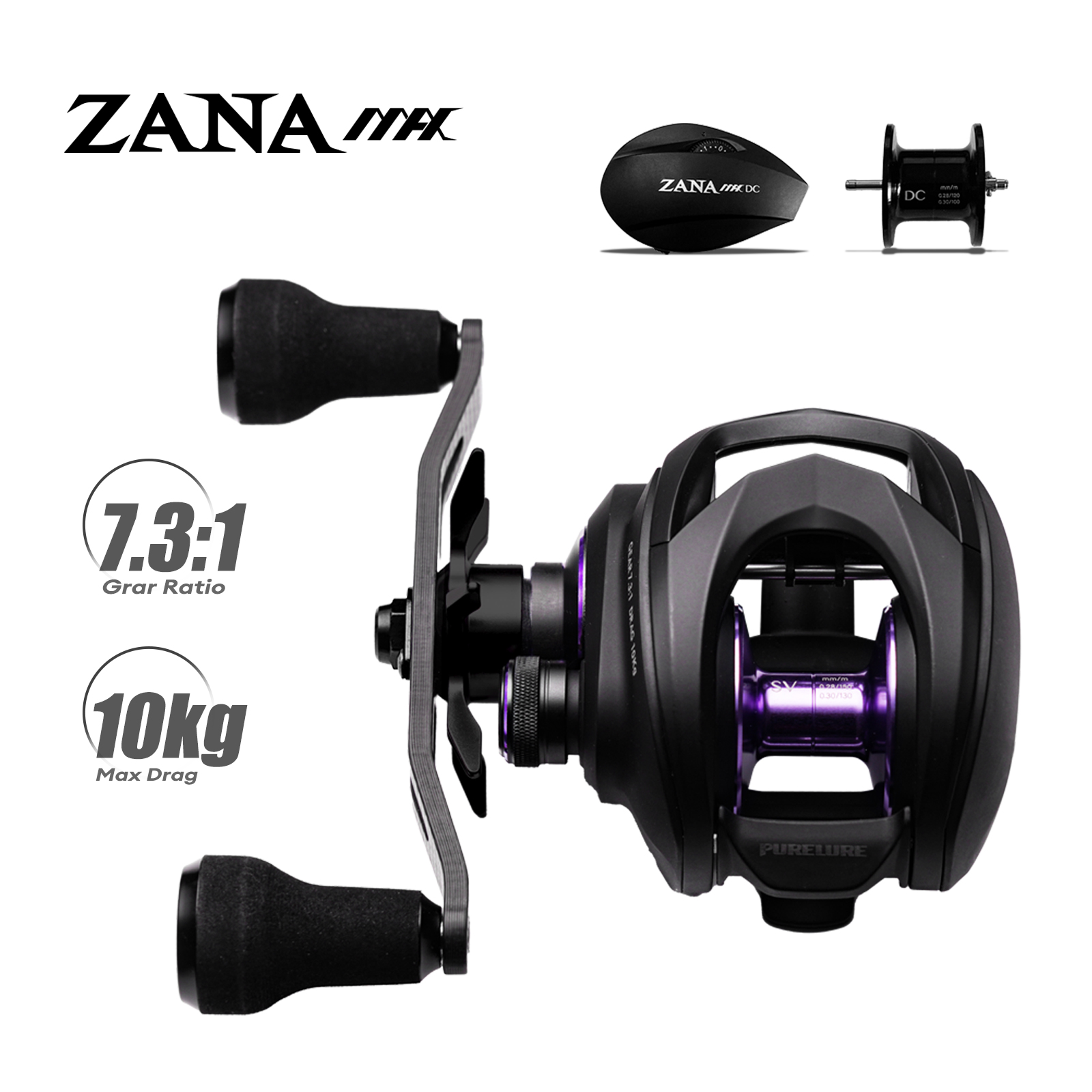 Daiwa Reel Bg - PURELURE ZANA MAX 10KG SV+DC デュアルモード