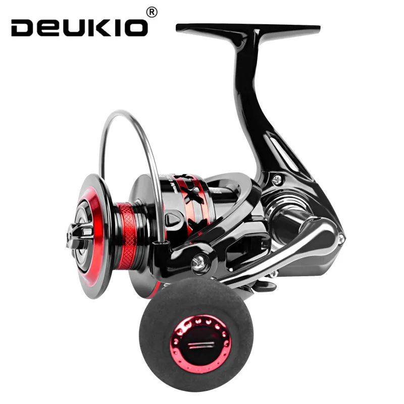 Abu Garcia Reel Max - DEUKIO 釣りリール 2000-7000 最大ドラッグ 12 キロスピニングリール金属スプール