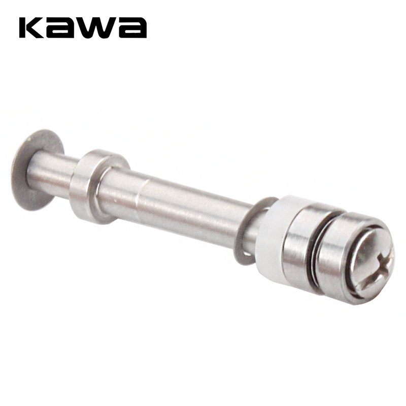 Reel Drag Knob - Kawa 1pc 釣りリールハンドルシャフト取り付けノブアクセサリー (2 個ベアリング) とワッシャー釣りリールロッカーパーツ
