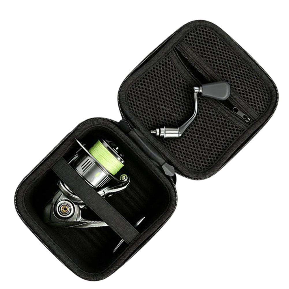 Reel Bag - 釣り用リールハードケース リール用 13.5x8.5x15cm EVA オックスフォード ポータブル保護バッグ