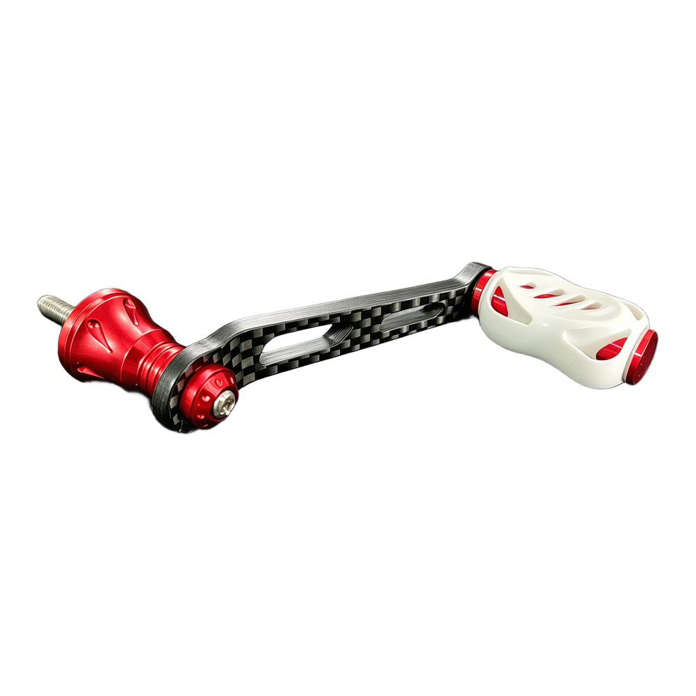 Reel Handle - ねじ込み式リールノブカーボンファイバーリールハンドルトーナメントフィッシング用高強度カーボン素材ストラディックフィッシングリール用