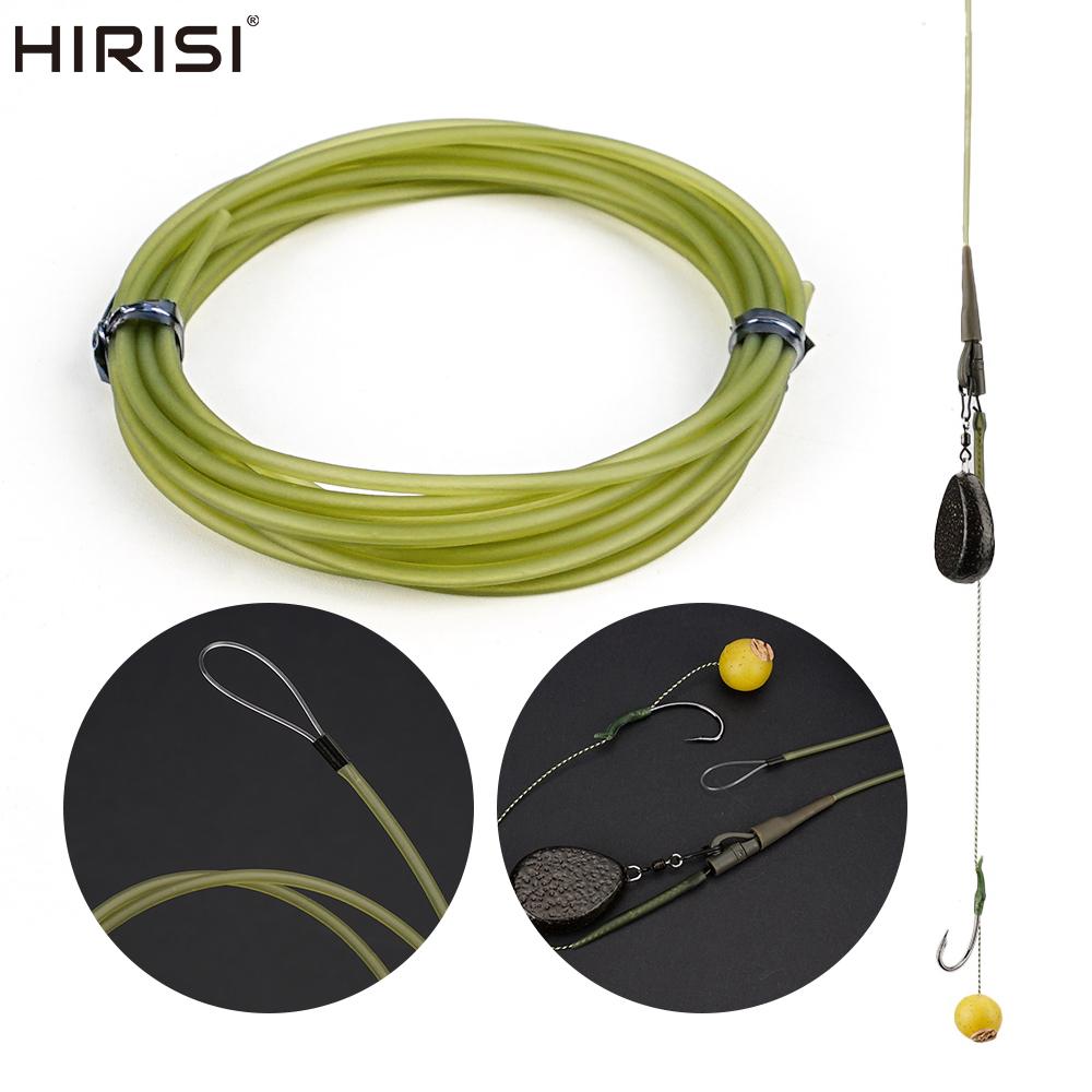 Baitcasting Reel - ヒリシ AE077 鯉釣り用リグチューブ フックラインスリーブ ソフトリグチューブプロテクター フェイクフィッシングライン