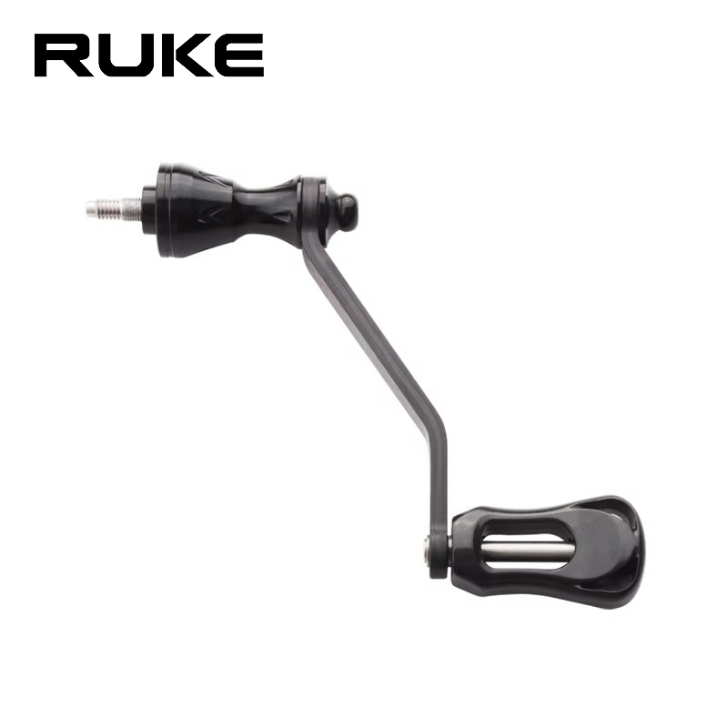 Reel Drag Knob - Ruke 1pc 釣りリールシングルハンドルカーボンノブとロッカー Shi/D タイプ釣りスピニングリール DIY