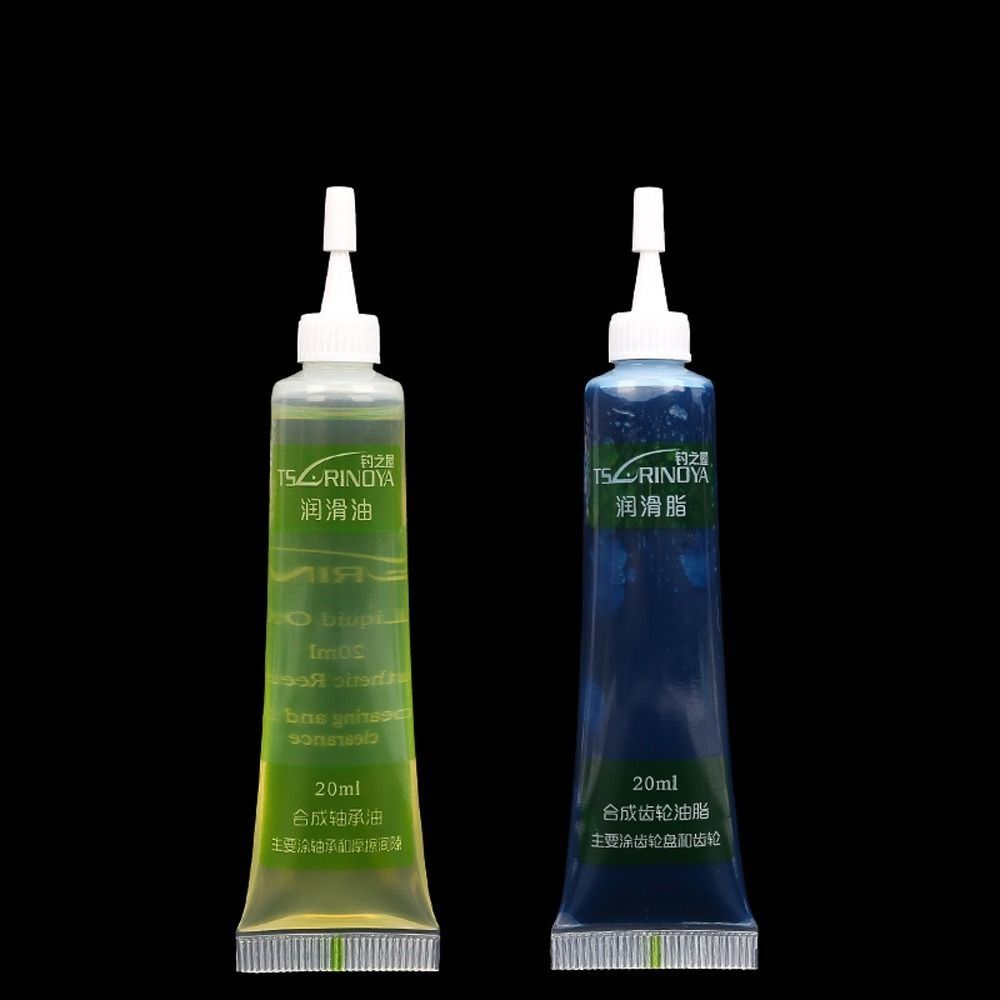 Reel Grease - 1 セット耐圧縮性スピニングリールグリース耐摩耗性耐水性釣り用ベアリング潤滑油オイルスラッジを軽減