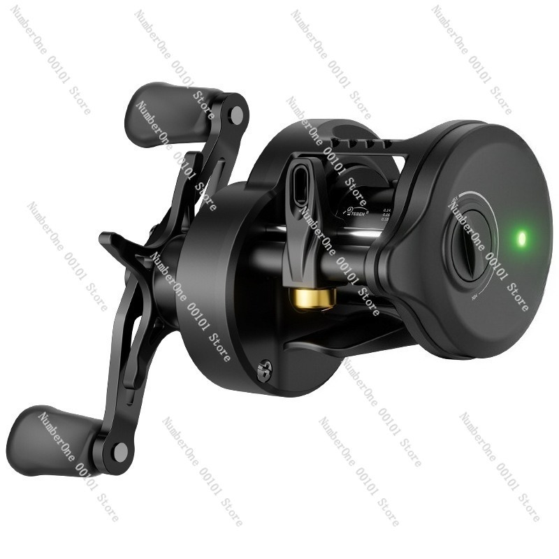 Baitcasting Reel - 電子磁気ブレーキ釣りリールドラムホイール卸売第5世代アンチバックラッシュベイトキャスティングリールドラッグアラームシステム高機能