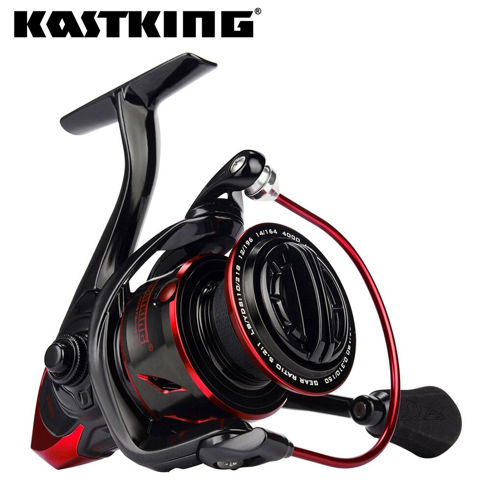 Reel Drag Knob - カストキングシャーキーiiiボールベアリング10 + 1 18kg最大ドラッグスピニングリール耐久性のある金属ボディ淡水塩水釣りリール