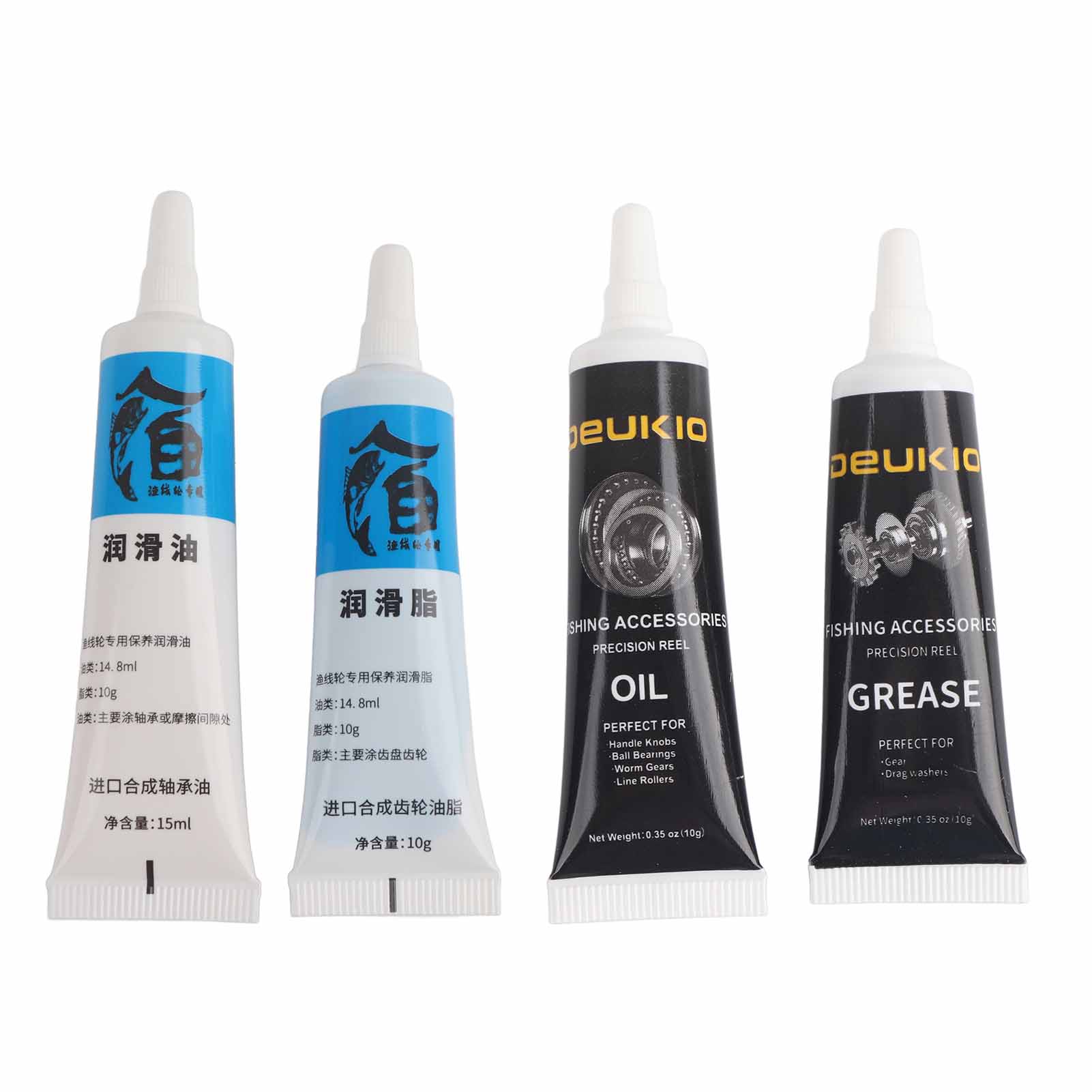 Reel Oil - 新しい 2 個釣りリールオイルとグリース潤滑剤 Baitcasting スピニング釣りリールベアリングメンテナンス釣りツール