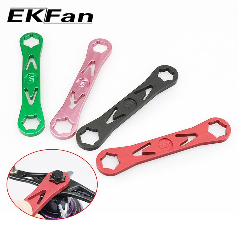 Reel Repair Kit - EKFan 合金釣りホイールリール修理キットツール Bastcast リールナットレンチ部品アクセサリー