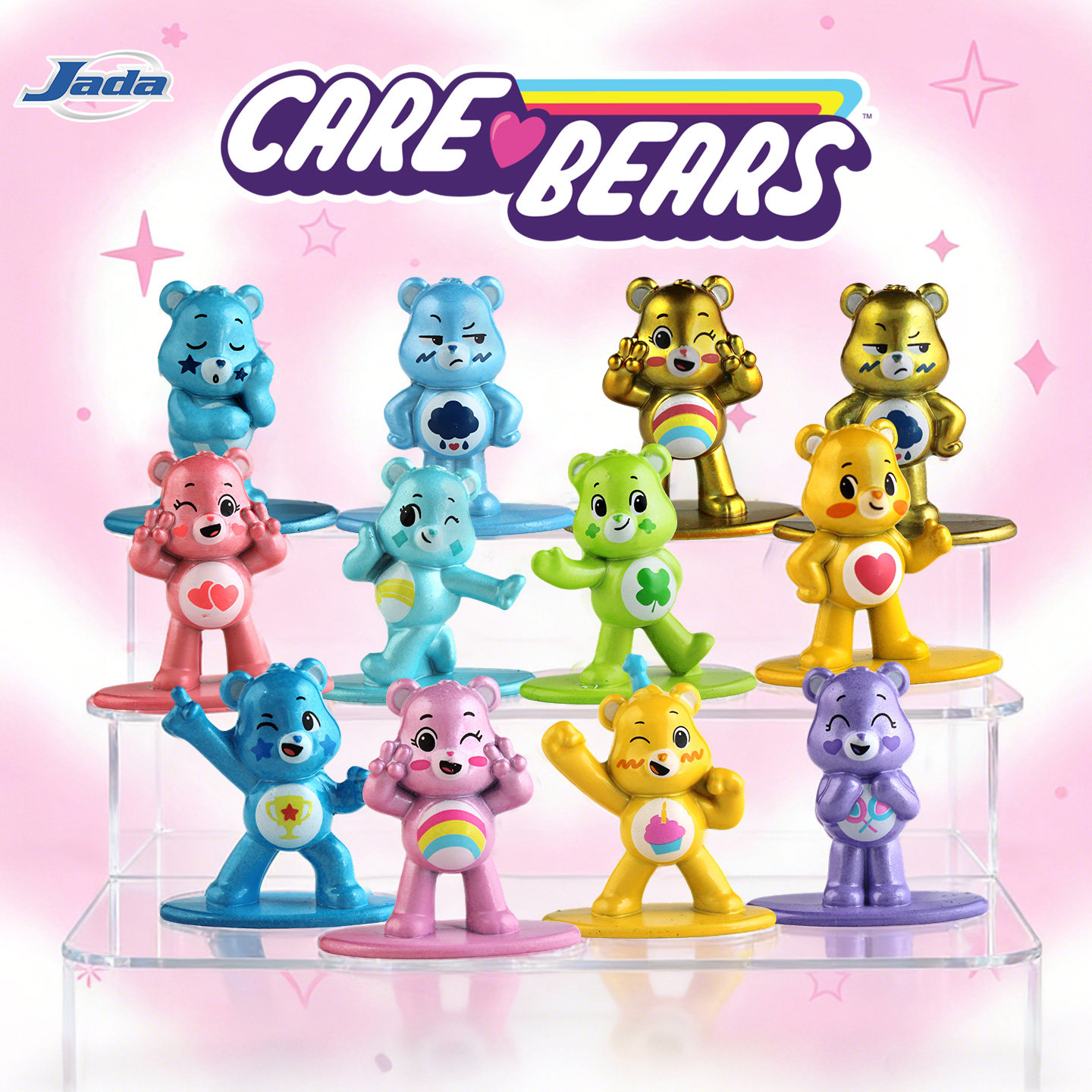 Reel Bag - ジャダナノメタルフィグ ケアベアーズ ダイキャスト ミステリーブラインドバッグ ギフト おもちゃ