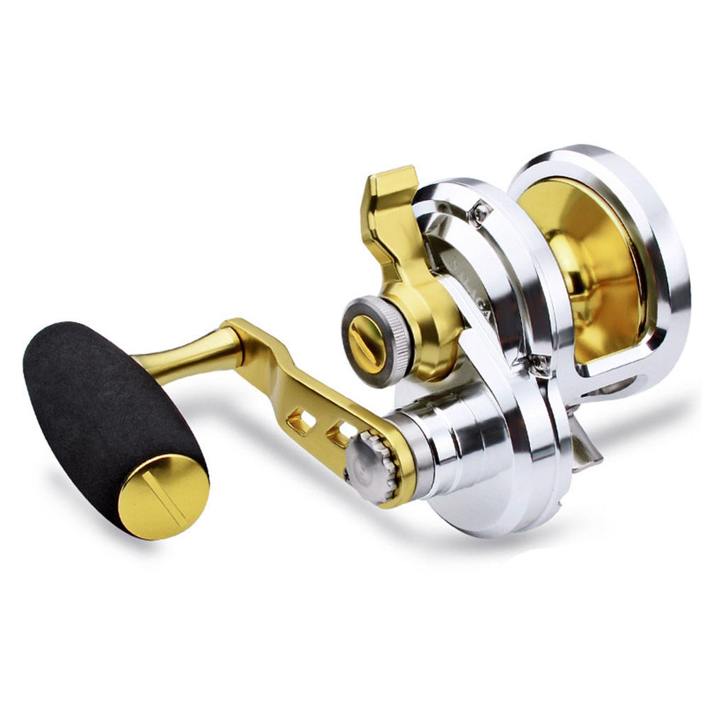 Trolling Reel - 最大ドラグ力40kg（88ポンド）のコンベンショナルリール、9+1BB、海水対応、大物釣り、トローリングリール、深海、オフショア、ジギングリール