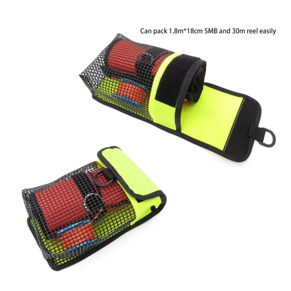 耐久性のあるナイロン製ヘビーデューティーメッシュバッグ 赤黄 - Reel Bag のレビューと価格