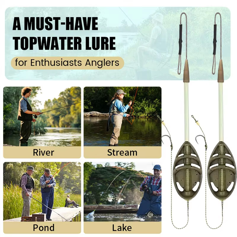 鯉釣り用フィーダーラインセット（30/40/50/60グラム - Baitcasting Reel のレビューと価格