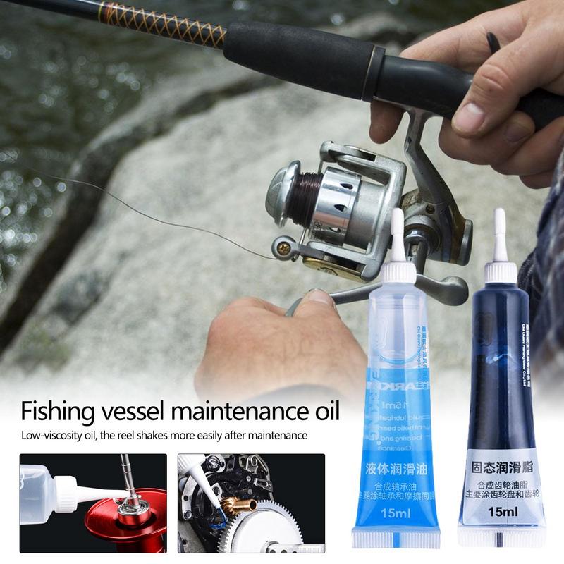 釣りリールのメンテナンスオイルとグリース,潤滑油,保護,グリ - Reel Oil のレビューと価格