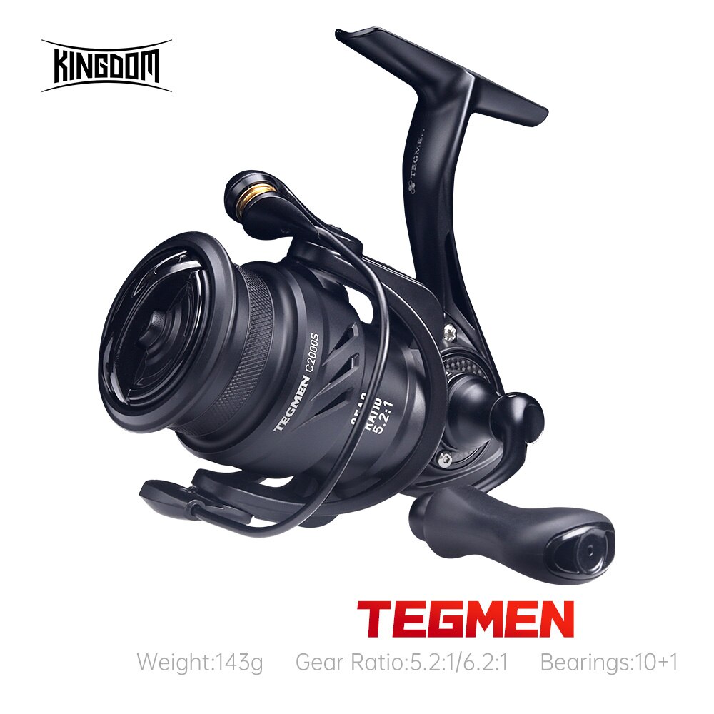 キングダムテグメン5.2:1 6.2:1 143gスピニング - Trolling Reel のレビューと価格