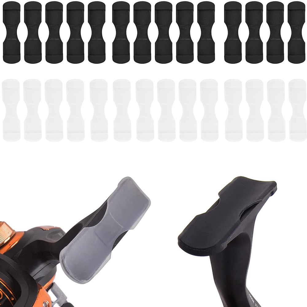 40/100Pcs ゴム製釣巻き枠の保護基礎マットのパッドの - Trolling Reel のレビューと価格