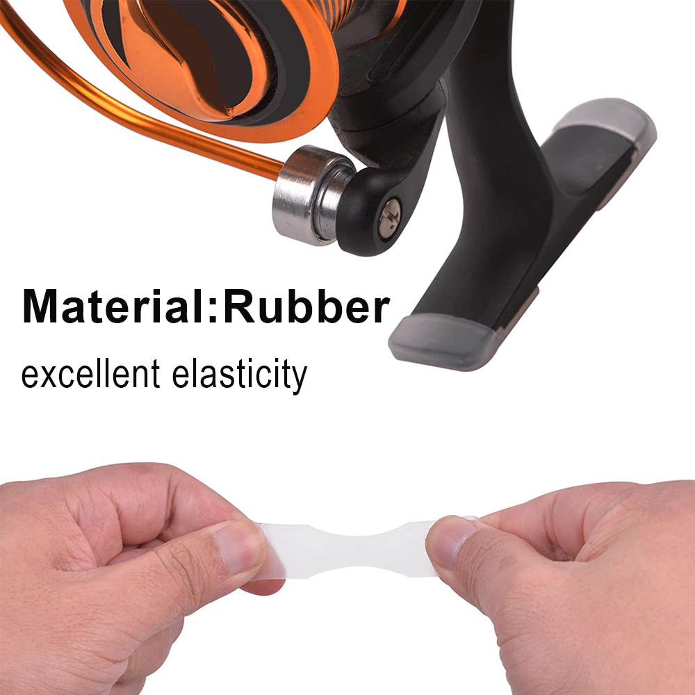 40/100Pcs ゴム製釣巻き枠の保護基礎マットのパッドの - Trolling Reel のレビューと価格