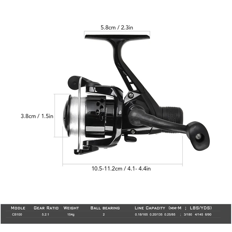 BRAVMAK 2.1/2.3m伸縮式釣り竿リールコンボフル - Reel Bag のレビューと価格